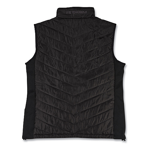 ergodyne N-Ferno 6495 Rechargeable Heated Vest with Batter Power Bank, Fleece/Polyester, Medium, Black (41702)