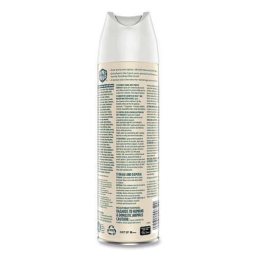 FamilyGuard Disinfectant Spray, Citrus Scent, 17.5 oz Aerosol Spray, 8/Carton (327151)