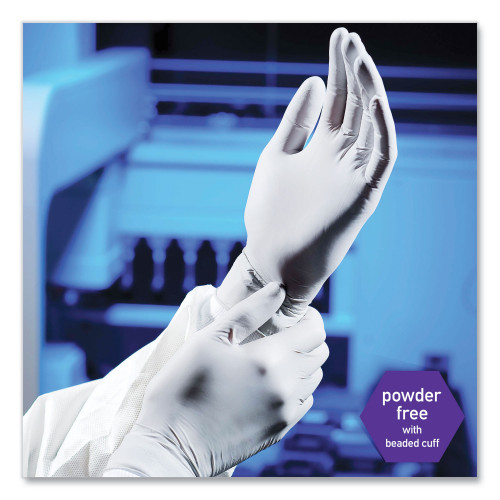 \★/ Kimtech STERLING Nitrile Exam Gloves, Powder-free, Gray, 242 mm