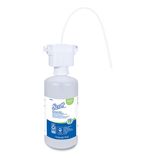 Scott Essential Green Certified Foam Skin Cleanser Refill, Fragrance-Free, 1,500 mL, 2/Carton (11285)