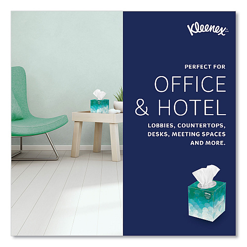 Kleenex&reg; Pop-up Box Facial Tissues, White, 2-Ply, 95 Sheets, 36 Boxes (21271CT)