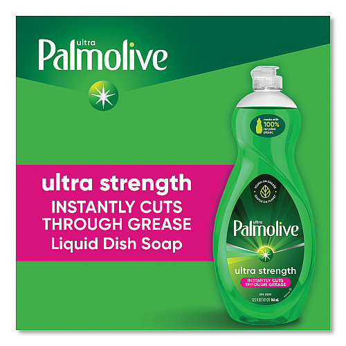 Palmolive Dishwashing Liquid, Green Scent, 32.5 oz Bottle, 9/Carton (US04282CT)