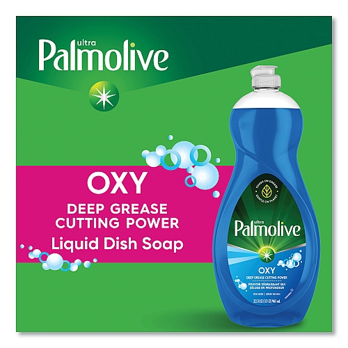 Ultra Palmolive Oxy Dishwashing Liquid, Fresh Scent, 32 oz Bottle, 9/Carton (US04273CT)