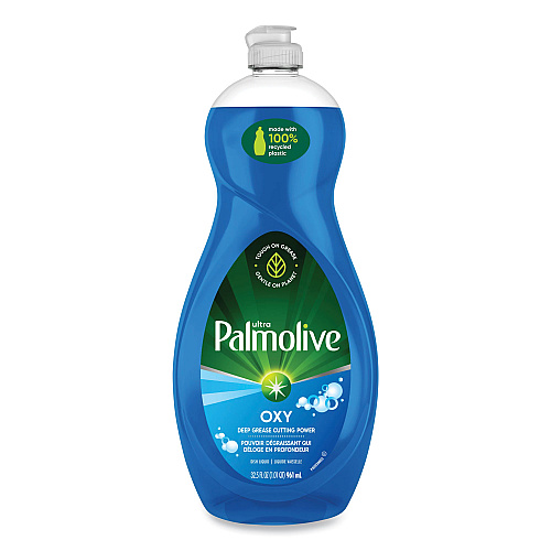 Ultra Palmolive Oxy Dishwashing Liquid, Fresh Scent, 32 oz Bottle, 9/Carton (US04273CT)