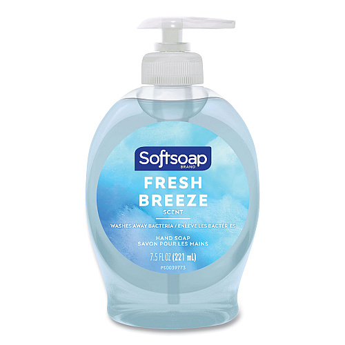 Softsoap Liquid Hand Soap Pumps, Fresh Breeze Scent, 7.5 oz, 6/Carton (US04964CT)