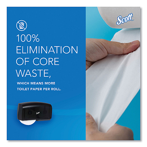 Scott Essential Coreless Twin Jumbo Roll Tissue Dispenser, 20 x 6 x 11, Black (09608)