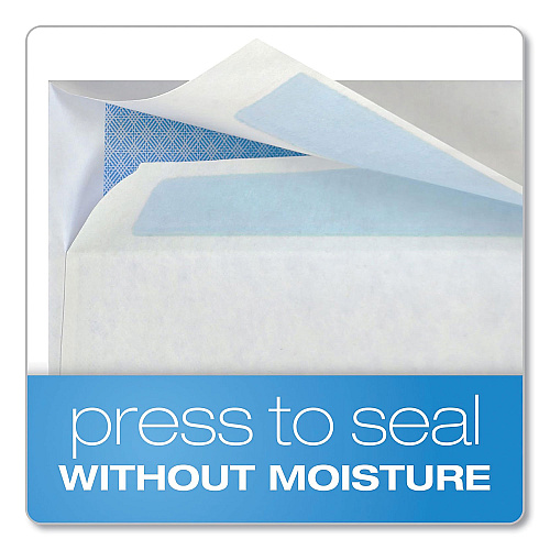 Quality Park Double Window Redi-Seal Security-Tinted Envelope, #10, Commercial Flap, Redi-Seal Adhesive Closure, 4.13 x 9.5, White, 500/BX (24559)