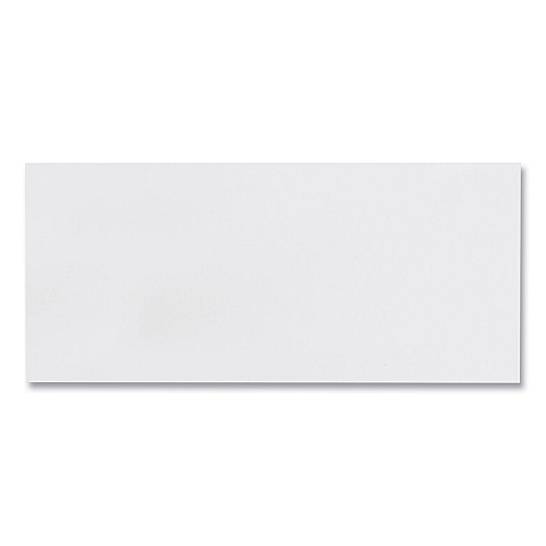 Quality Park Business Envelope, #10, Commercial Flap, Side Seam, Gummed Closure, 24 lb Bond Weight Paper, 4.13 x 9.5, White, 500/Box (90020)