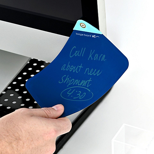 Boogie Board VersaNotes Starter Pack Reusable Notes, 4 x 6, Three Assorted Color Notes Plus Pen (VN20M60001)