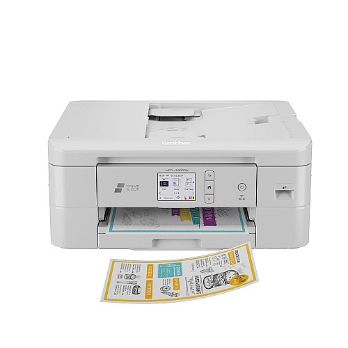 Brother MFC-J1800DW Print and Cut All-in-One Inkjet Printer with Auto Cutter, Copy/Fax/Print/Scan