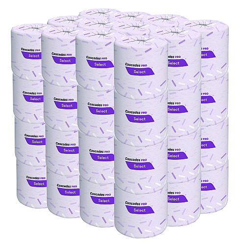 Cascades&reg; Pro Select Standard Toilet Paper, 2-Ply, 420 Sheets, 48 Rolls (B031)