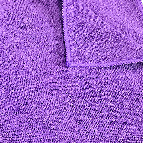 Smart Choice Microfiber Cloths 16x16 45gm Purple, Case Of 180 (M915101PU)