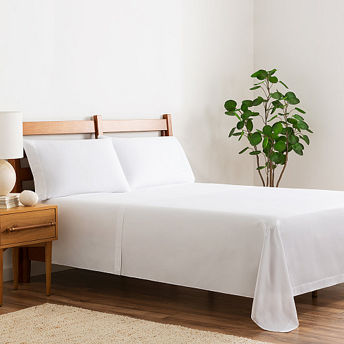 Host & Home T300 Sateen Fitted Sheet - Full - Pack Of 6 (P-T300-548012)