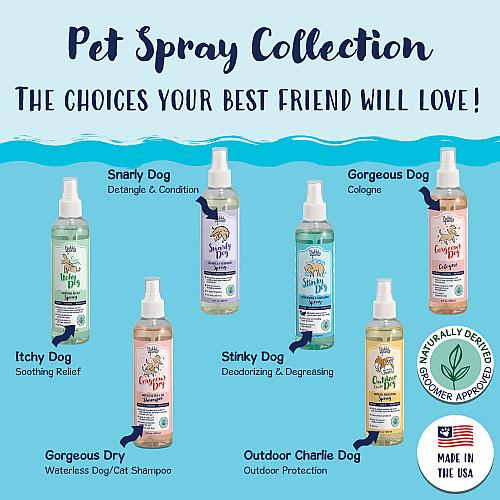 Bobbi Panter Signature Stinky Dog Solution Spray (8oz) - Case Of 12 (BP00025-CS)