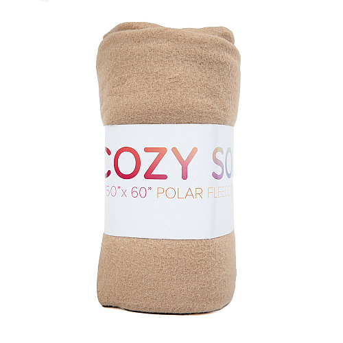 Cozy Soft Polar Fleece Throw 50x60 Assorted - Case Of 12 (FLC-PLR506012PK-ASST)
