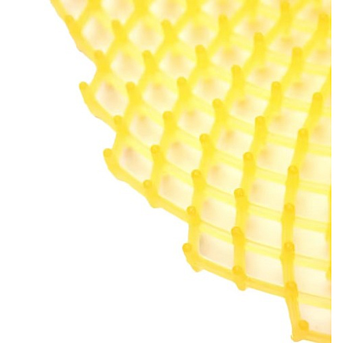 Eclipse High Fragrance Urinal Screen, Universal Fit, Anti-splash, Stronger & Longer-lasting Freshness, Yellow, Citrus Grove Scent, Case Of 36 (149336)