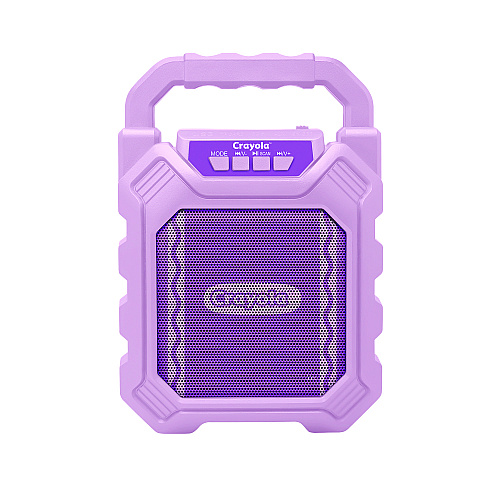 Crayola Karaoke Speaker, Bluetooth, Purple (CBX210PM)