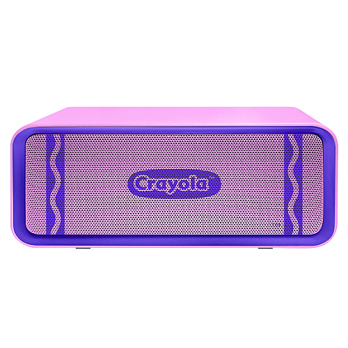 Crayola Portable Speaker, Bluetooth, Purple (CBT300P)