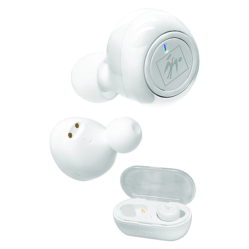 Fisher Vibrant Sound True Wireless Earphones, White (FTW210W)
