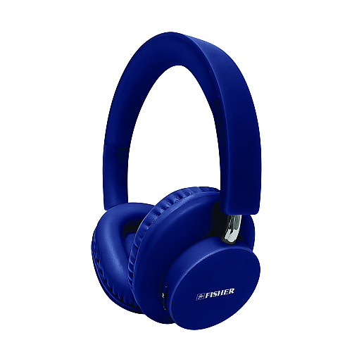 Fisher Silicone Wireless Headphones, Blue (FBHP480B)