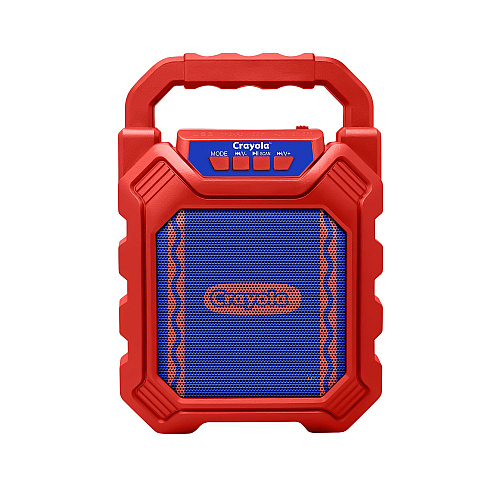 Crayola Karaoke Speaker, Bluetooth, Red/Blue (CBX210RM)