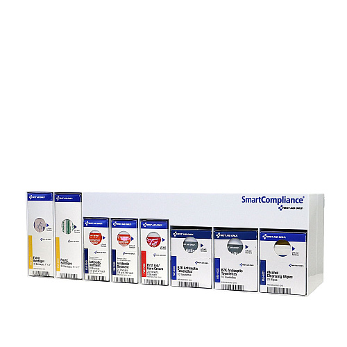 First Aid Only RetroFit Clean Treat and Protect, 135 Pieces, Plastic Case (91232)