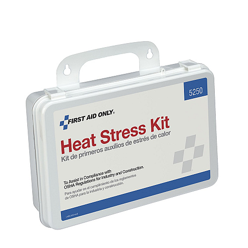 First Aid Only Unitized OSHA Compliant Heat Stress Kit, 26 Pieces, Plastic case (5250)