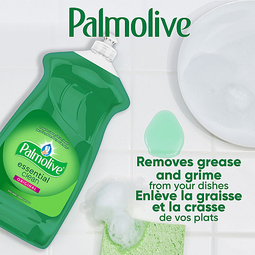 Palmolive Dishwashing Liquid, Fresh Scent, 28 oz Bottle, 9/Carton (US06022A)
