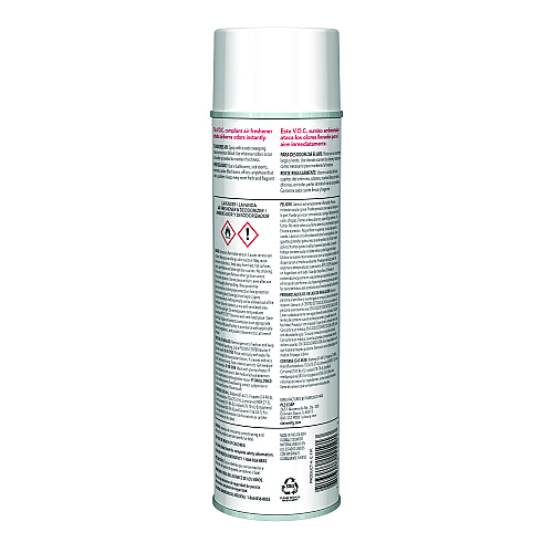 Claire Aerosol Air Freshener and Deodorizer, Lavender, 10 oz Aerosol Spray, 12 Cans (191)