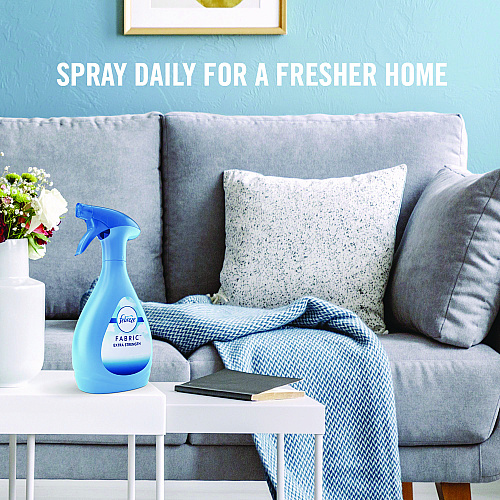 Febreze FABRIC Refresher/Odor Eliminator, Spring and Renewal, 23.6 oz Spray Bottle, 4/Carton (08906)
