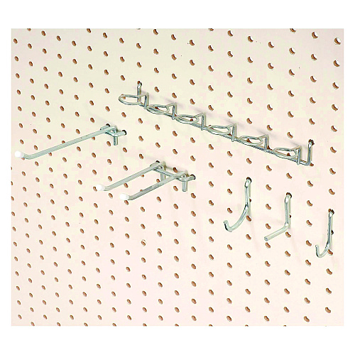 Global Industrial Pegboard Hooks, 30-Piece Assorted Hooks, Steel (606968)