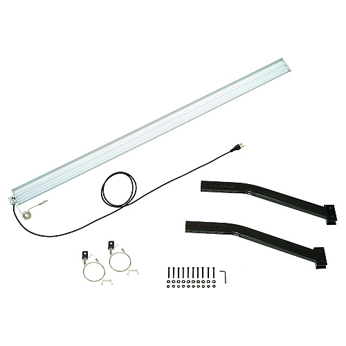 Global Industrial Workbench LED Light Kit, Aluminum, 72" (319405)