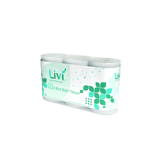 Livi&reg; Ultra Premium Toilet Paper, 2-Ply, 425 Sheets, 36 Rolls (292101)
