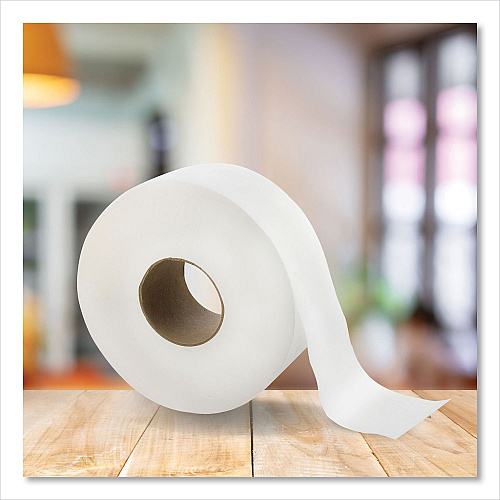 Livi&reg; Jumbo Toilet Paper, 2-Ply, White, 1000-ft., 12 Rolls (23501)