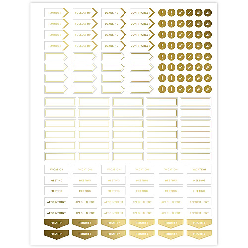 Cambridge Workstyle Weekly/Monthly Planner, 11 x 9.38, Brown/Gold Cover, 12-Month (Jan to Dec): 2025 (160690504)