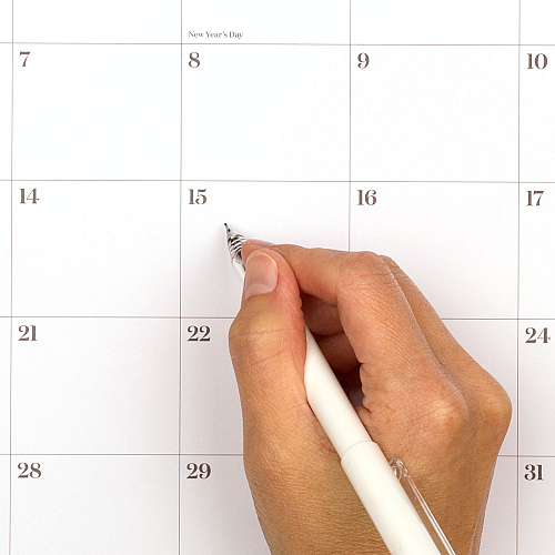 Cambridge WorkStyle Monthly Wall Calendar, 15 x 12, White/Gold Sheets, 12-Month (Jan to Dec): 2026 (1606707)