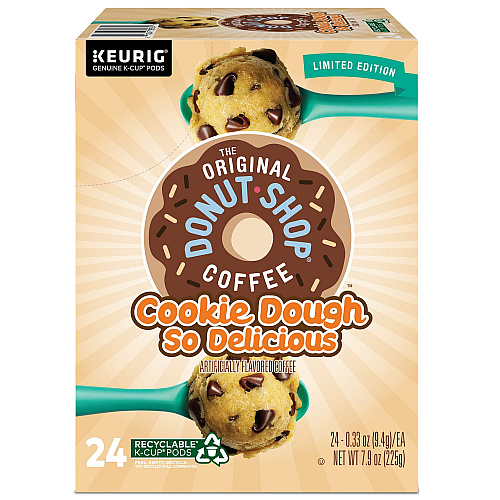 The Original Donut Shop Cookie Dough So Delicious K-Cups, 24/Box (9534)