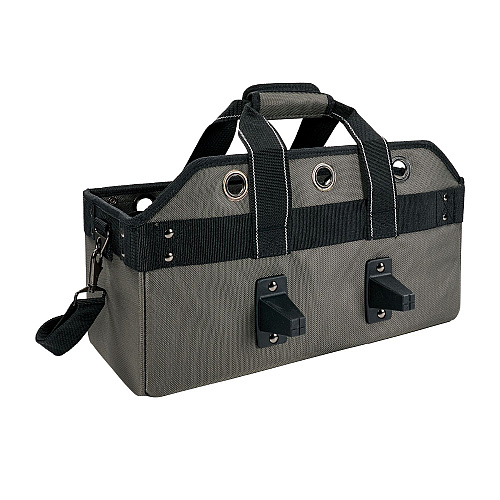 ergodyne Arsenal 5844 Bucket Truck Tool Bag with Tool Tethering Attachment Points, 18 x 7.5 x 7.5, Polyester, Gray (13744)