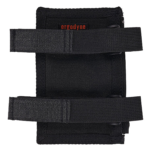 ergodyne Squids 3387 Dual Band Arm ID/Badge Holder with Zipper, Vertical, Black, 3.75 x 5.75 for 2.75 x 4.75 Insert (19959)