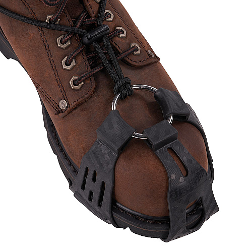 ergodyne TREX 6326 Spikeless Slip- and Oil-Resistant Traction Device, Medium (Mens Size 7.5 to 9), Black, Pair (16926)