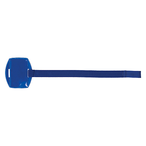 ergodyne Squids 3386 Arm Band ID/Badge Holder, Vertical, Blue, 3.75 x 4.25 Holder, 2.5 x 4 Insert, 10/Pack (19971)