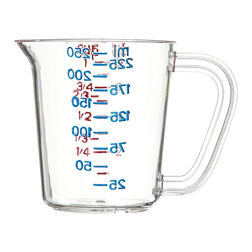 Carlisle Commercial Measuring Cup, 1 cup, Clear (4314107)