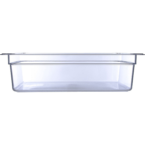 Carlisle StorPlus Polycarbonate Food Pan, 19.4 qt, 12.5 x 20.75 x 6, Clear, Plastic (10202B07)