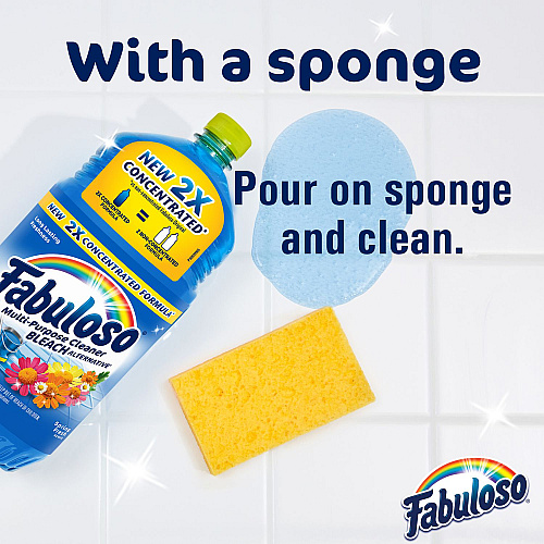 Fabuloso&reg; Multi-Use Cleaner, Fresh Scent, 56 oz., 6 Bottles (153099CT)