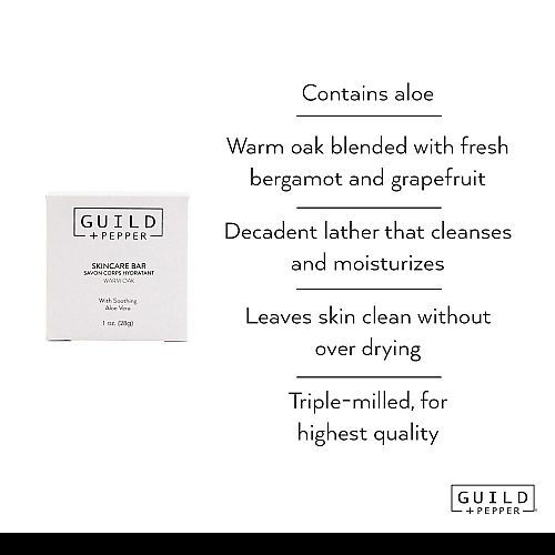 Guild+Pepper Soap, Warm Oak Scent, 1 oz, 200/Carton (A716AL010BOX)