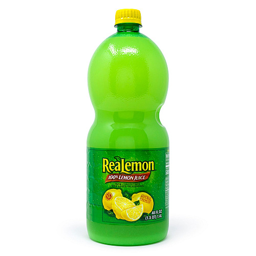 ReaLemon Lemon Juice from Concentrate, 48 oz Bottle, 2/Pack, 2 Packs/Carton (60004062)