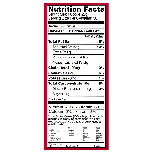 Mrs. Fields Cookies, Milk Chocolate Chip, 1 oz Individually Wrapped, 30/Box, 2 Boxes/Carton (60004080)