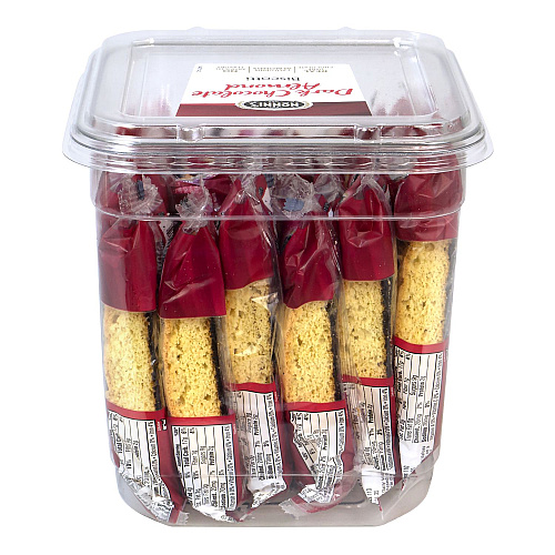 Nonni's Biscotti, Dark Chocolate Almond, 0.88 oz Packet, 25/Tub, 2 Tubs/Carton (60004079)