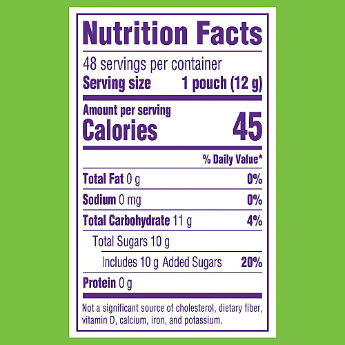 Lik-m-aid Fun Dip Candy, Assorted Flavors, 0.43 oz Pouch, 48/Box, 2 Boxes/Carton (60004068)