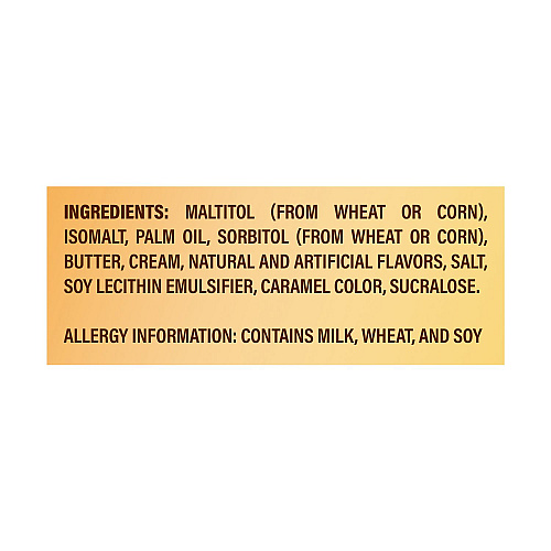 Werther's Original Chewy Caramels Sugar Free, 1.48 oz Bag, 24/Carton (60004088)